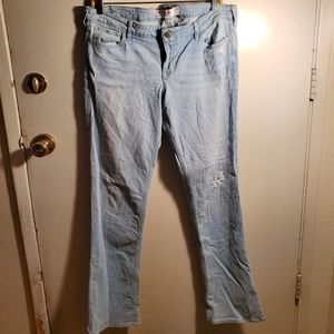 Hollister bootcut size 15R jeans
